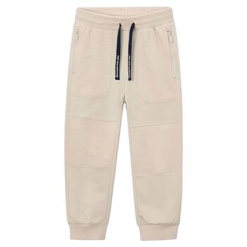 Boys Beige Joggers