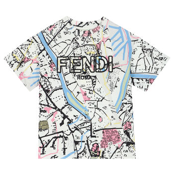 Boys White Logo T-Shirt