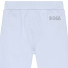 Baby Boys Blue Logo Tracksuit Set, 1, hi-res