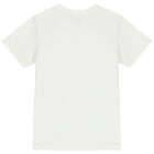 Boys White Logo T-Shirt, 2, hi-res