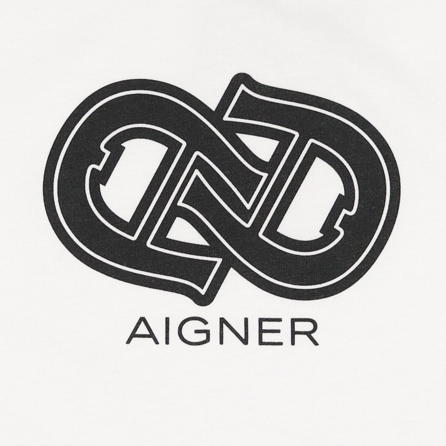 Younger Boys White Logo T-Shirt, 1, hi-res