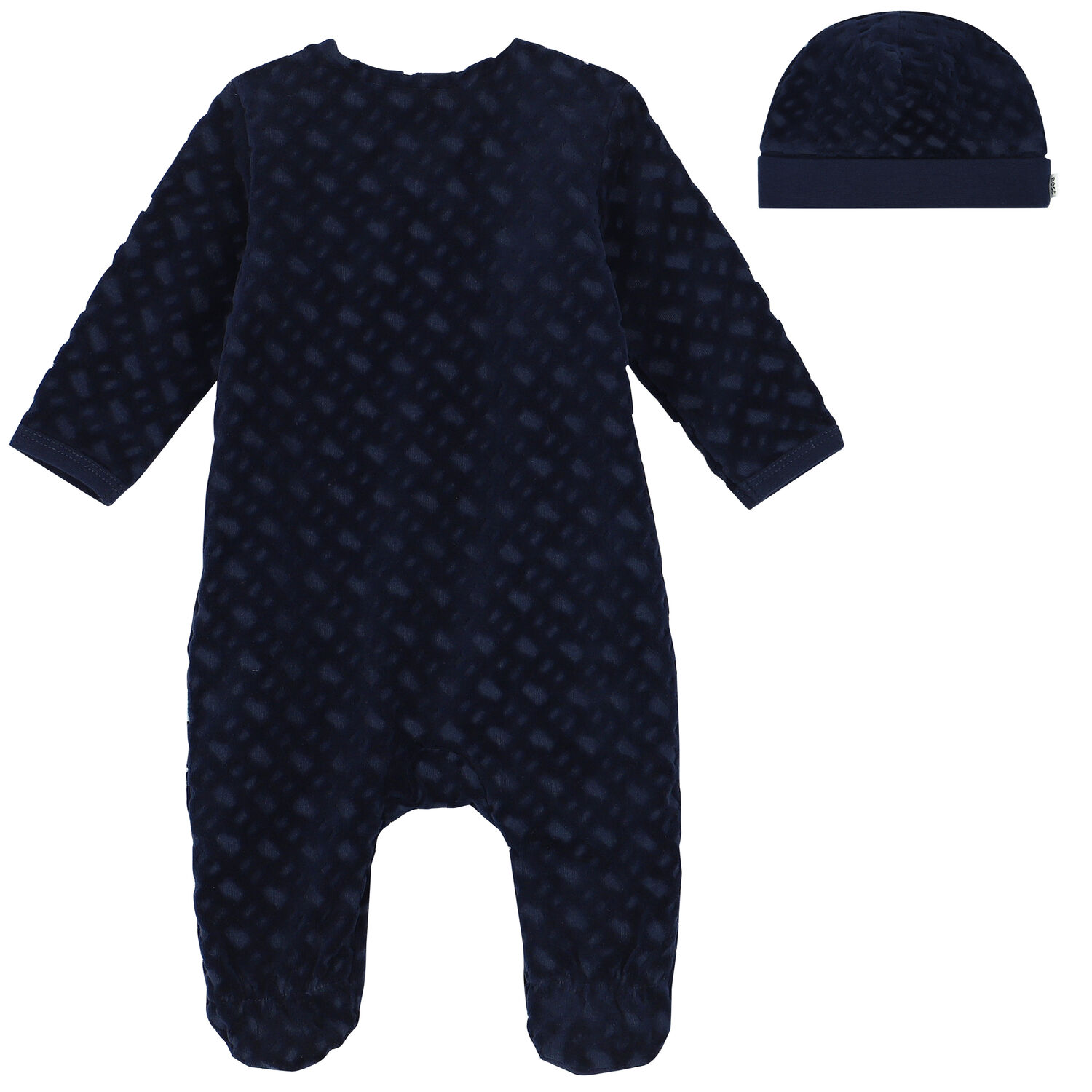 Baby Boys Navy Blue Babygrow Gift Set, 1, hi-res image number null