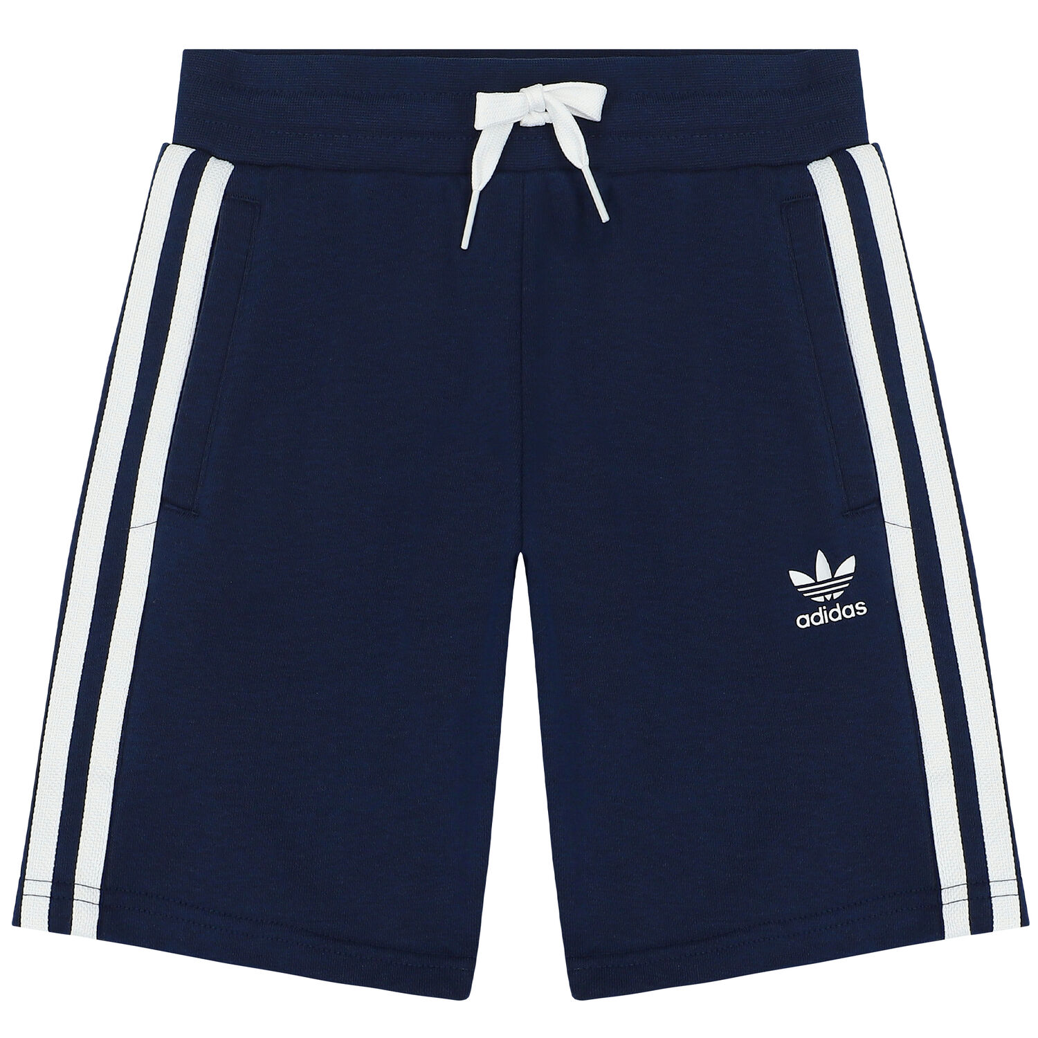 Girls White & Pink Logo Shorts Set, 3, hi-res