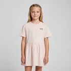 Girls Pink Logo Dress, 1, hi-res