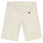 Boys Beige Shorts, 1, hi-res
