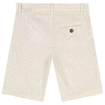 Boys Beige Shorts