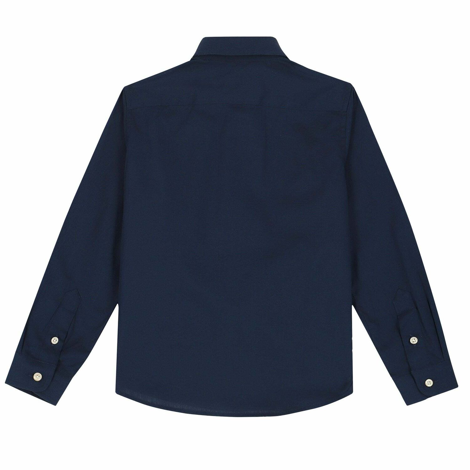 Boys Navy Logo Shirt, 1, hi-res