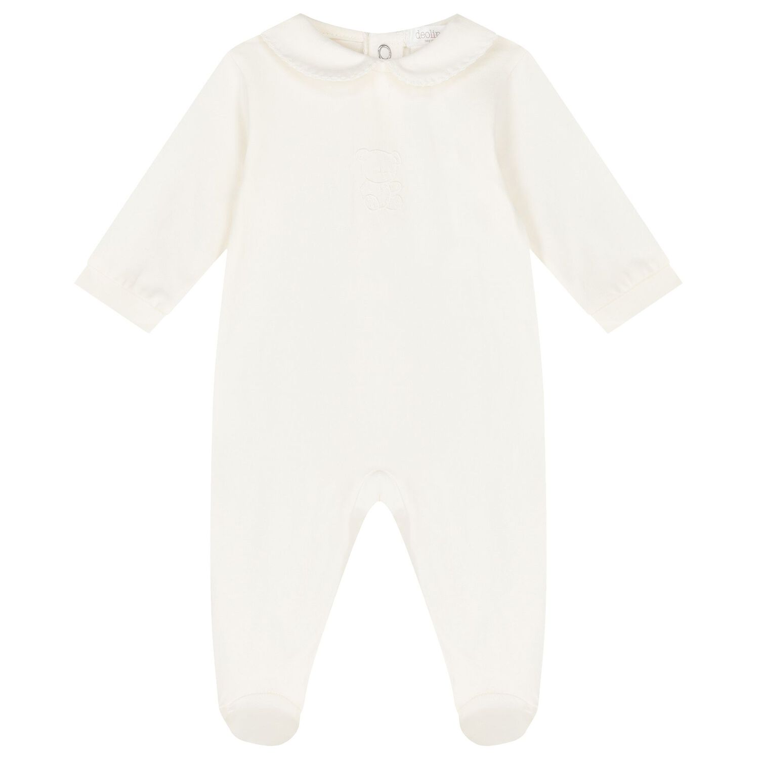 Ivory Teddy Bear Babygrow Gift Set, 2, hi-res image number null