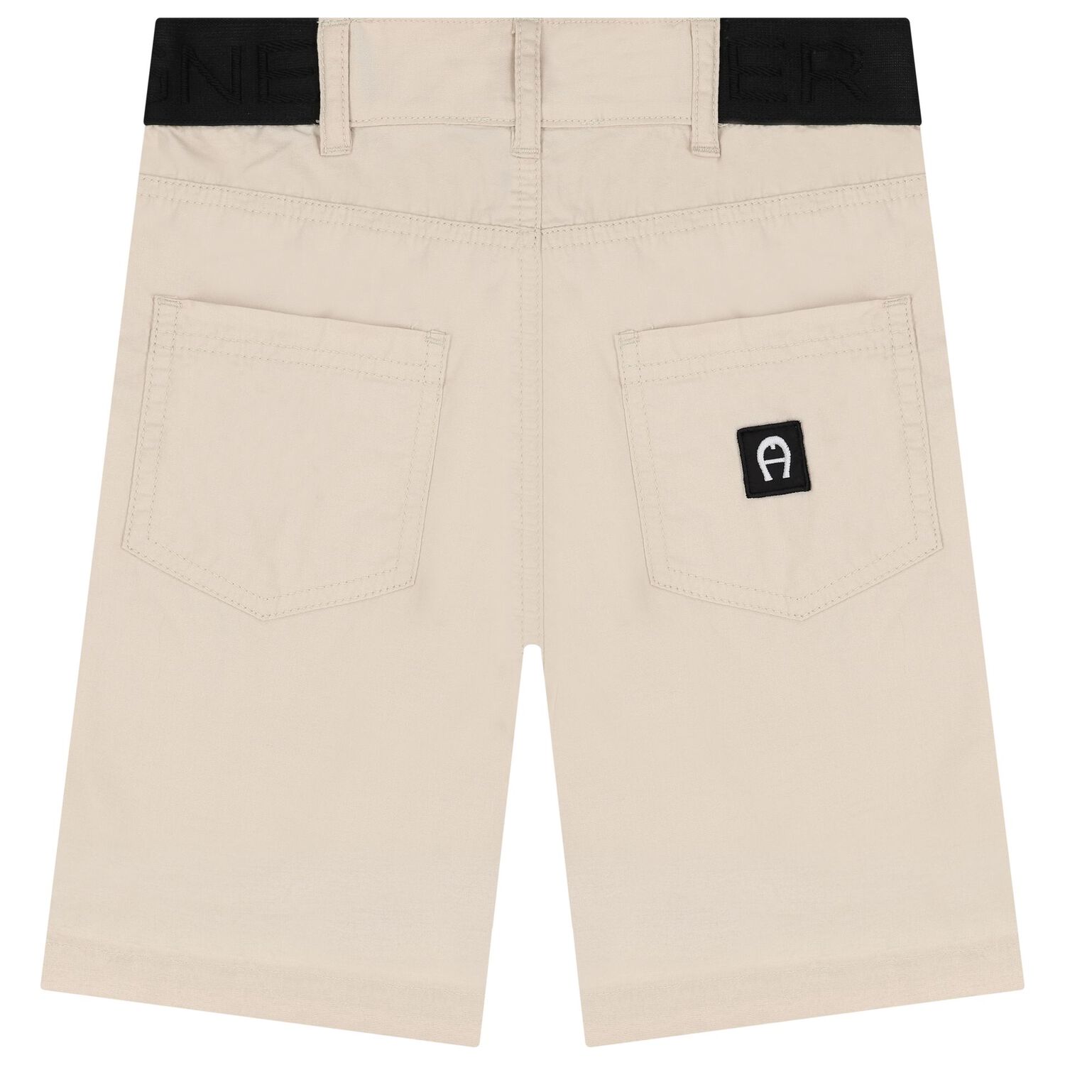 Boys Beige Logo Shorts, 2, hi-res image number null