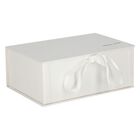 Ivory & Blue Leather Baby Pre Walker Shoes Set, 1, hi-res