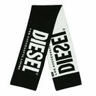 Boys Black & White Logo Scarf, 1, hi-res