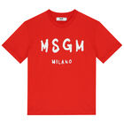 Red & White Logo T-Shirt, 2, hi-res