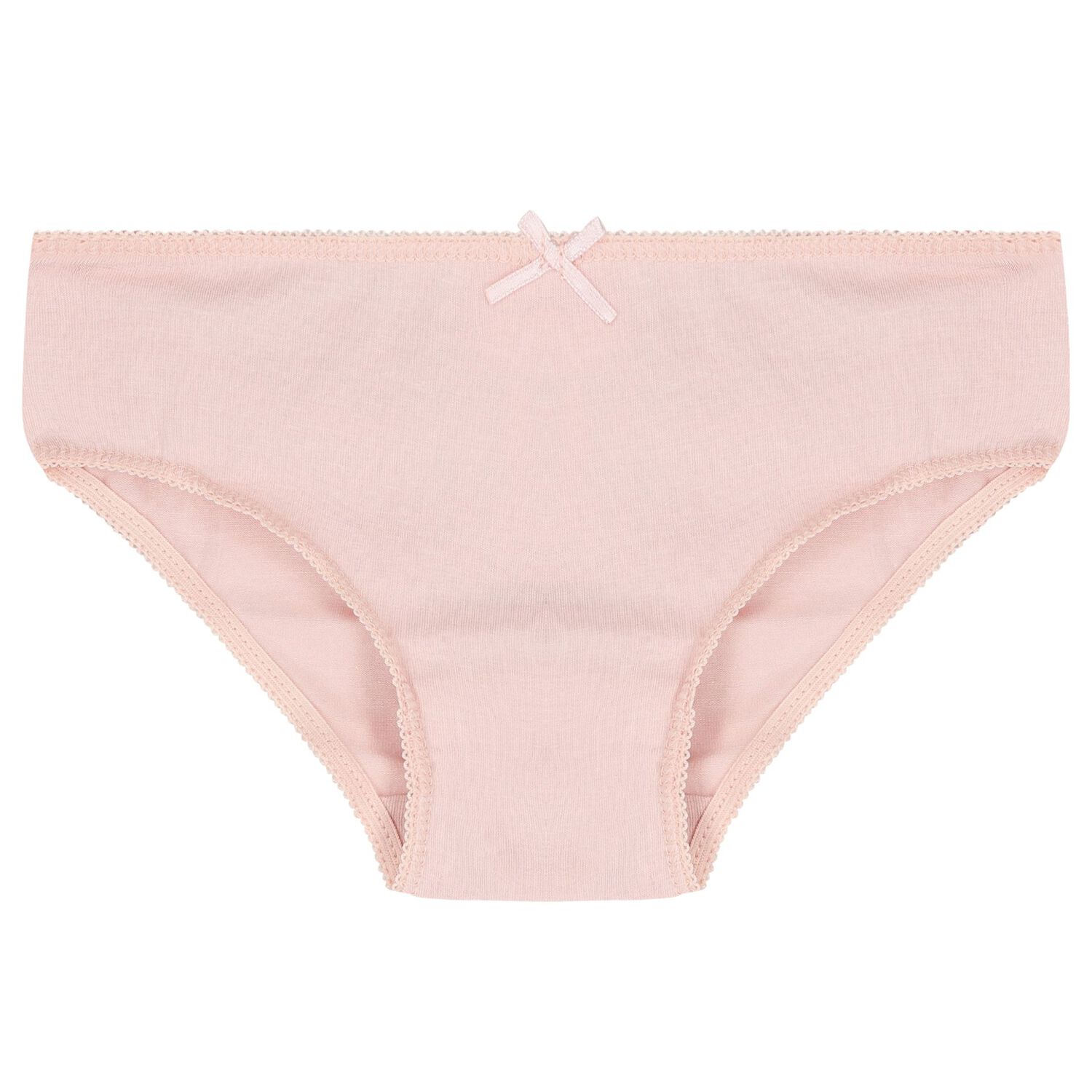 Girls Pink & White Briefs (4 Pack), 1, hi-res image number null