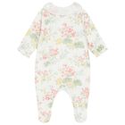 Baby Girls Ivory Floral Babygrow, 2, hi-res