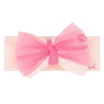 Baby Girls Pink Bow Headband