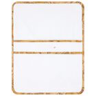 White & Beige Geo Map Baby Blanket, 1, hi-res