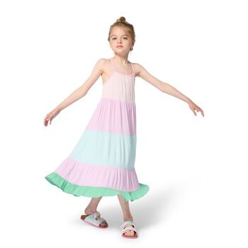 Girls Blue Embellished Sandals