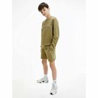 Boys Khaki Logo Shorts, 1, hi-res