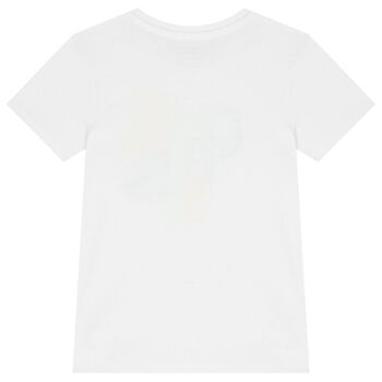 Boys White Logo T-Shirt