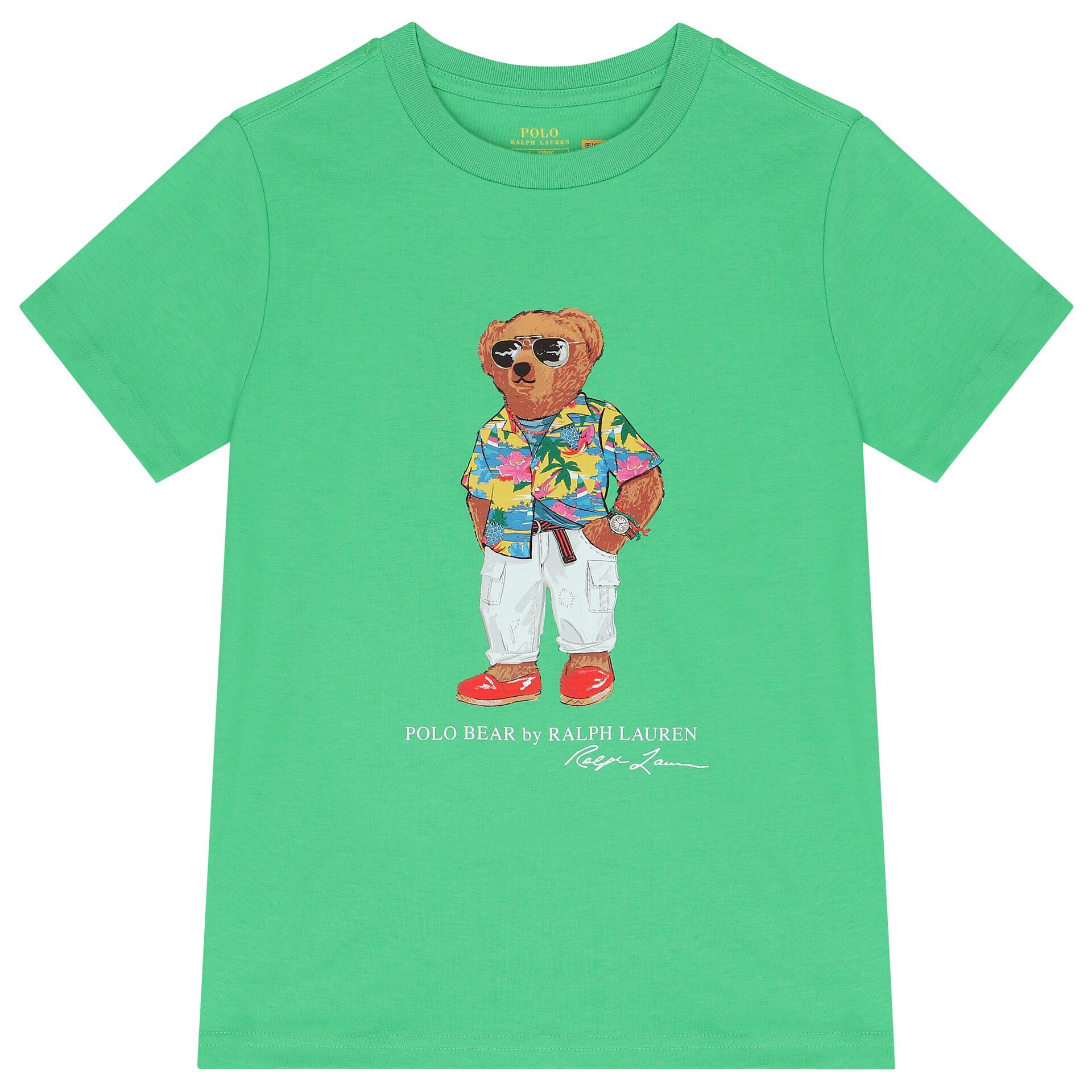 Polo bear t shirt boys shop