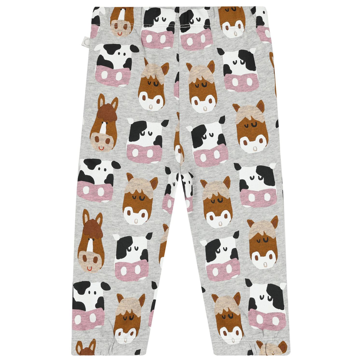 Younger Boys Grey Animals Joggers, 1, hi-res image number null