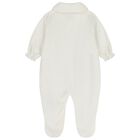 Baby Girls Ivory & Pink Bunny Babygrow Gift Set, 1, hi-res