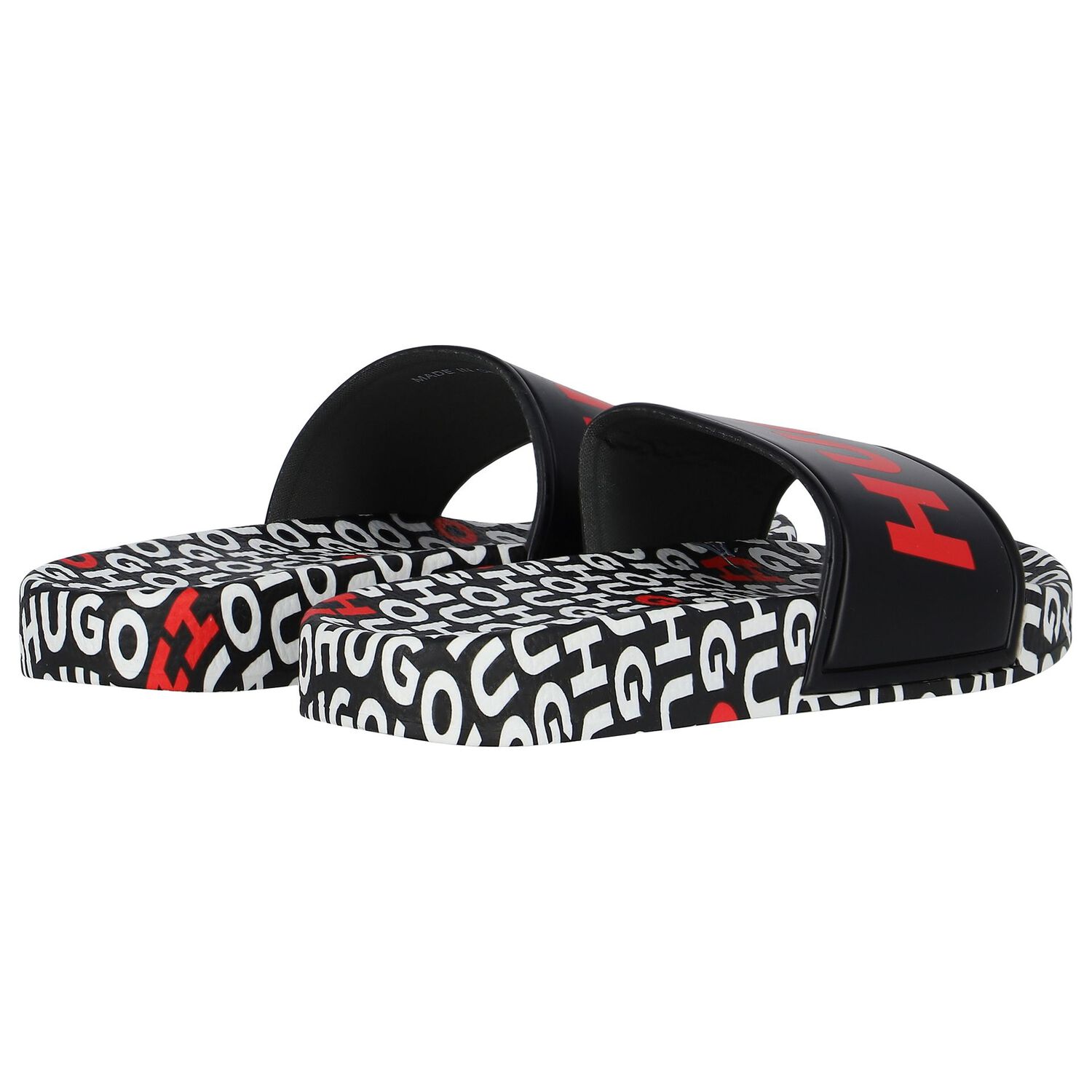 Boys Black & White Logo Sliders, 1, hi-res