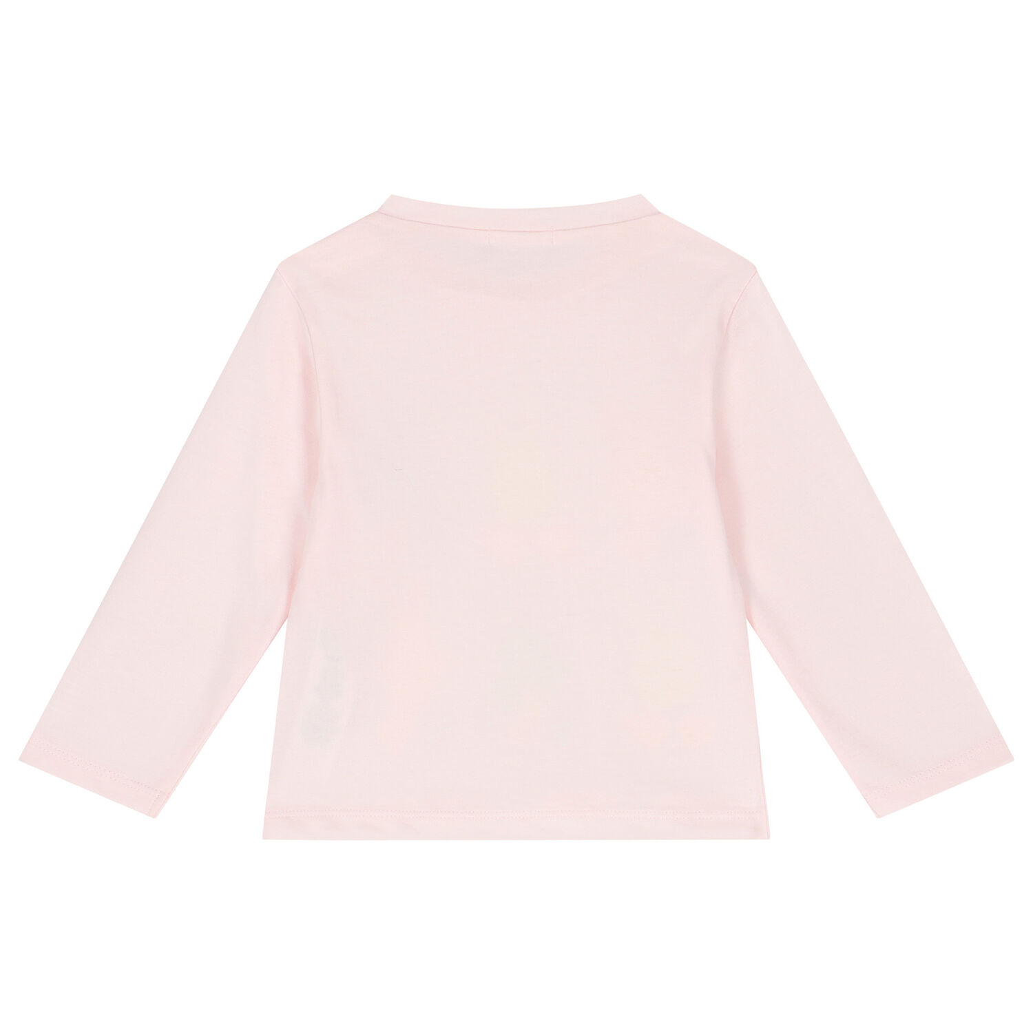 Younger Girls Pink Pixel Bunny Long Sleeve Top, 1, hi-res image number null