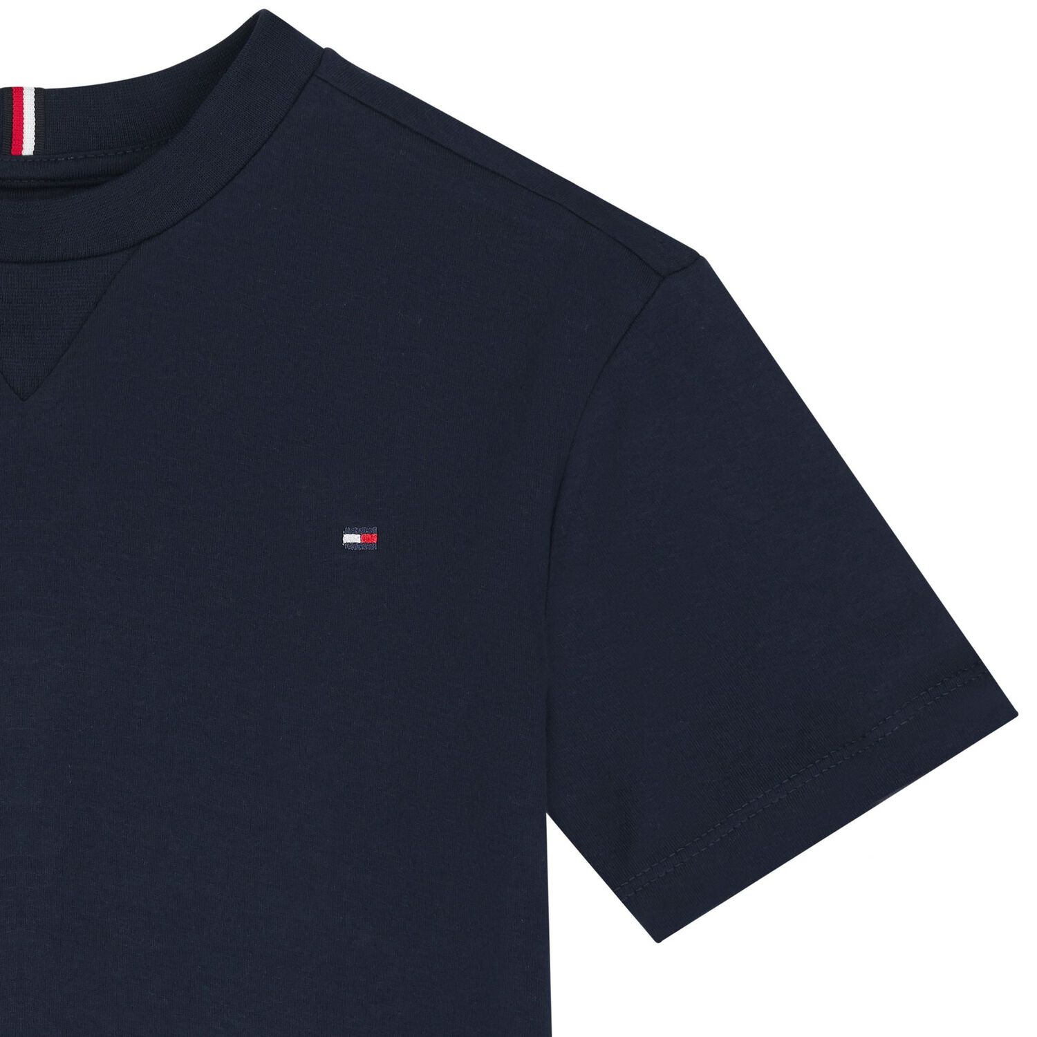 Boys Navy Blue Logo T-Shirt, 2, hi-res