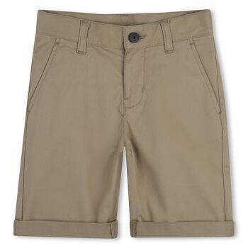 Boys Beige Chino Shorts