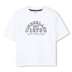 Boys White & Beige Logo T-Shirts ( 2-Pack ), 1, hi-res