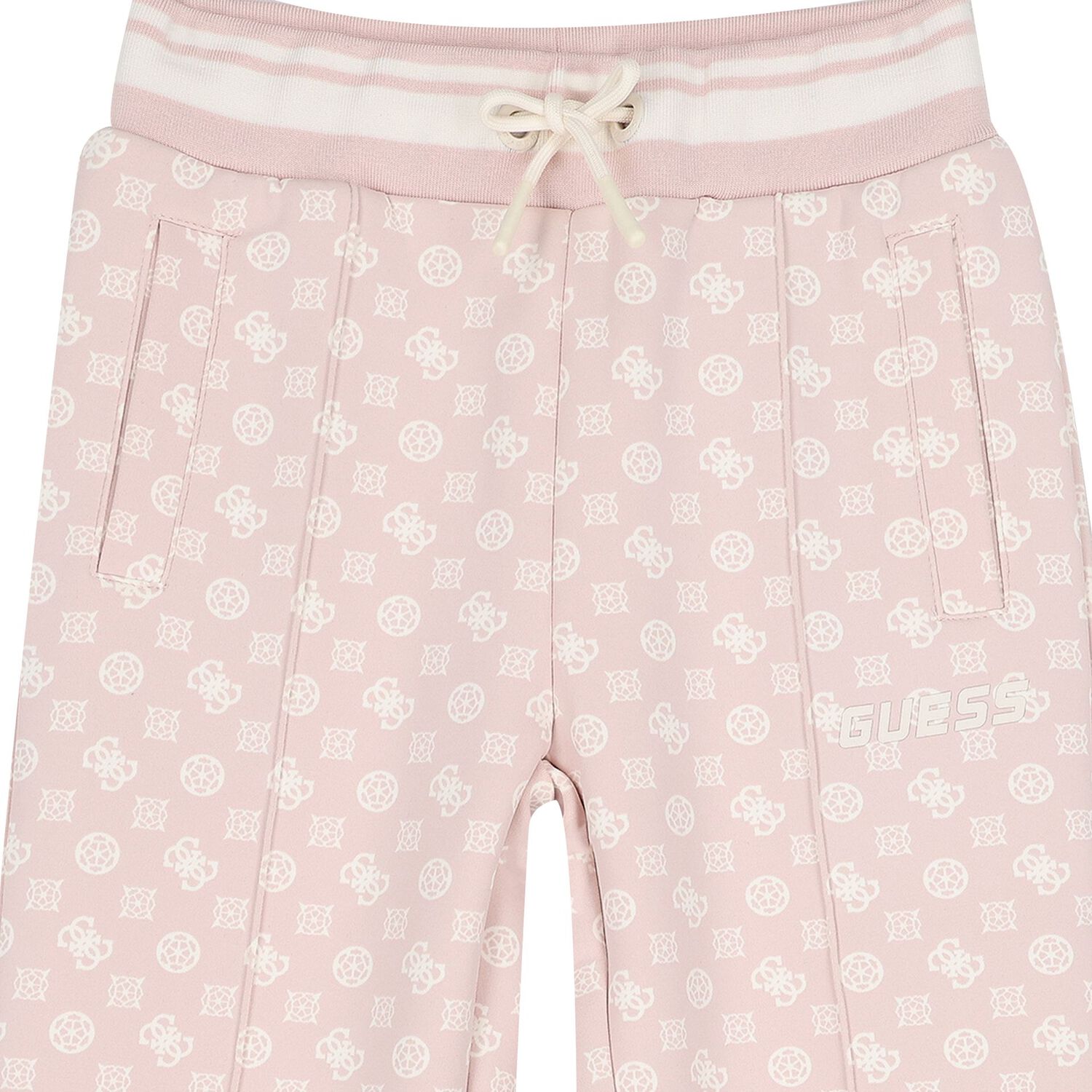 Girls Pink Logo Joggers, 1, hi-res image number null