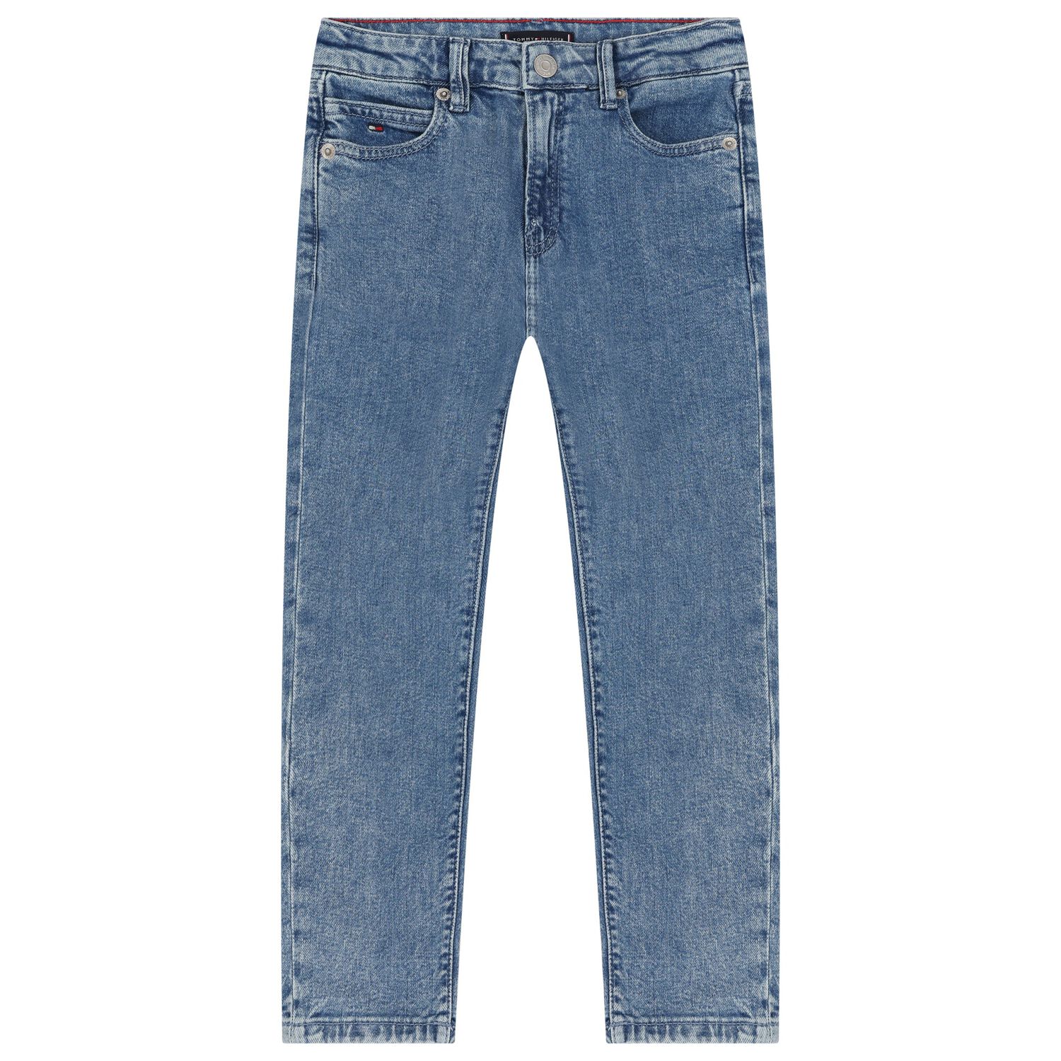 Boys Blue Logo Blue Jeans, 1, hi-res image number null