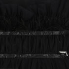 Girls Black Tulle Dress, 1, hi-res