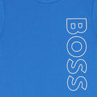 Boys Blue Logo T-Shirt, 1, hi-res