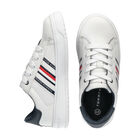 White Logo Trainers, 1, hi-res