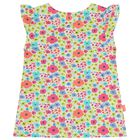 Girls Multi-Coloured Floral Blouse, 1, hi-res