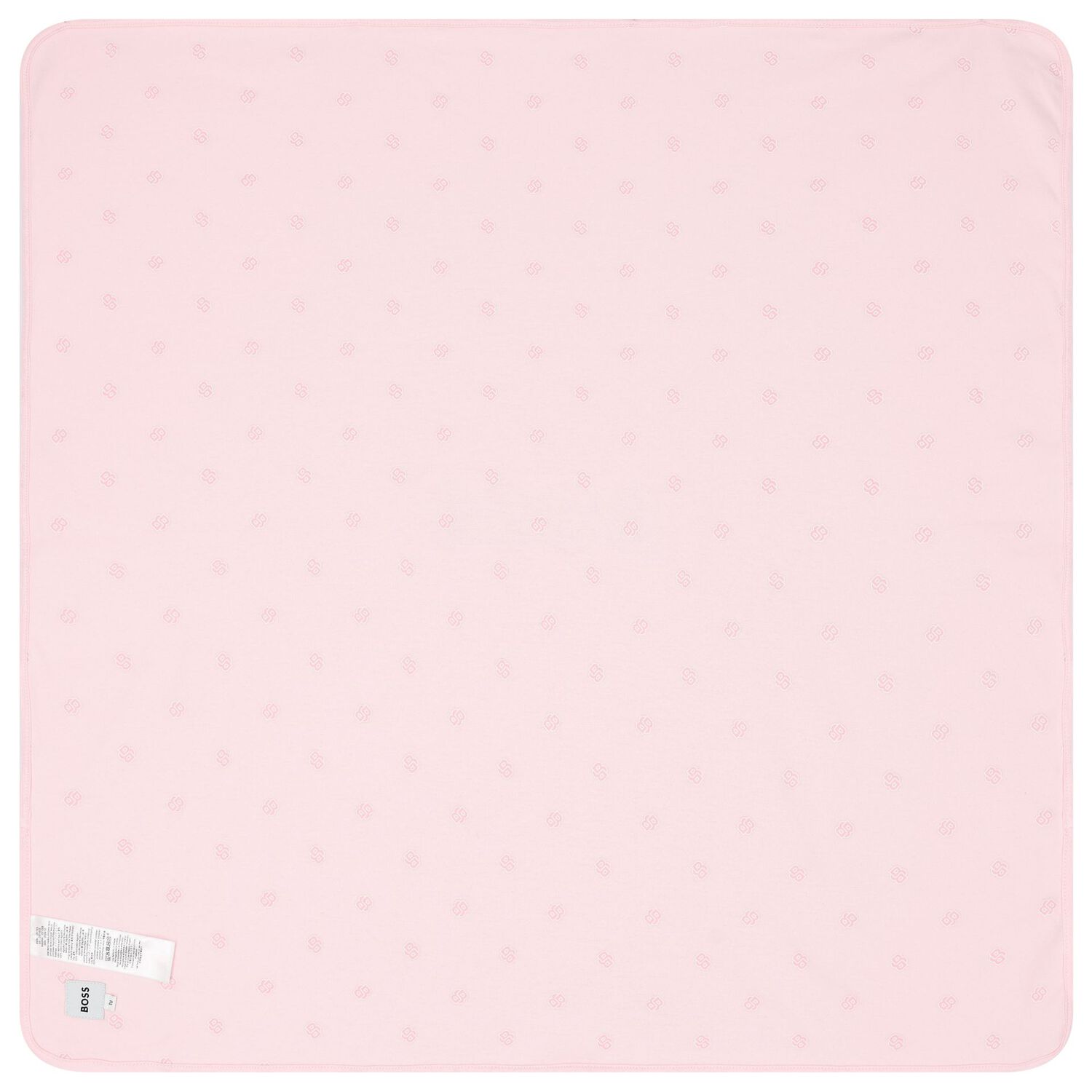 Baby Girls Pink Logo Blanket, 1, hi-res
