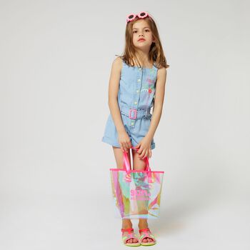 Girls Pink Floral Sunglasses