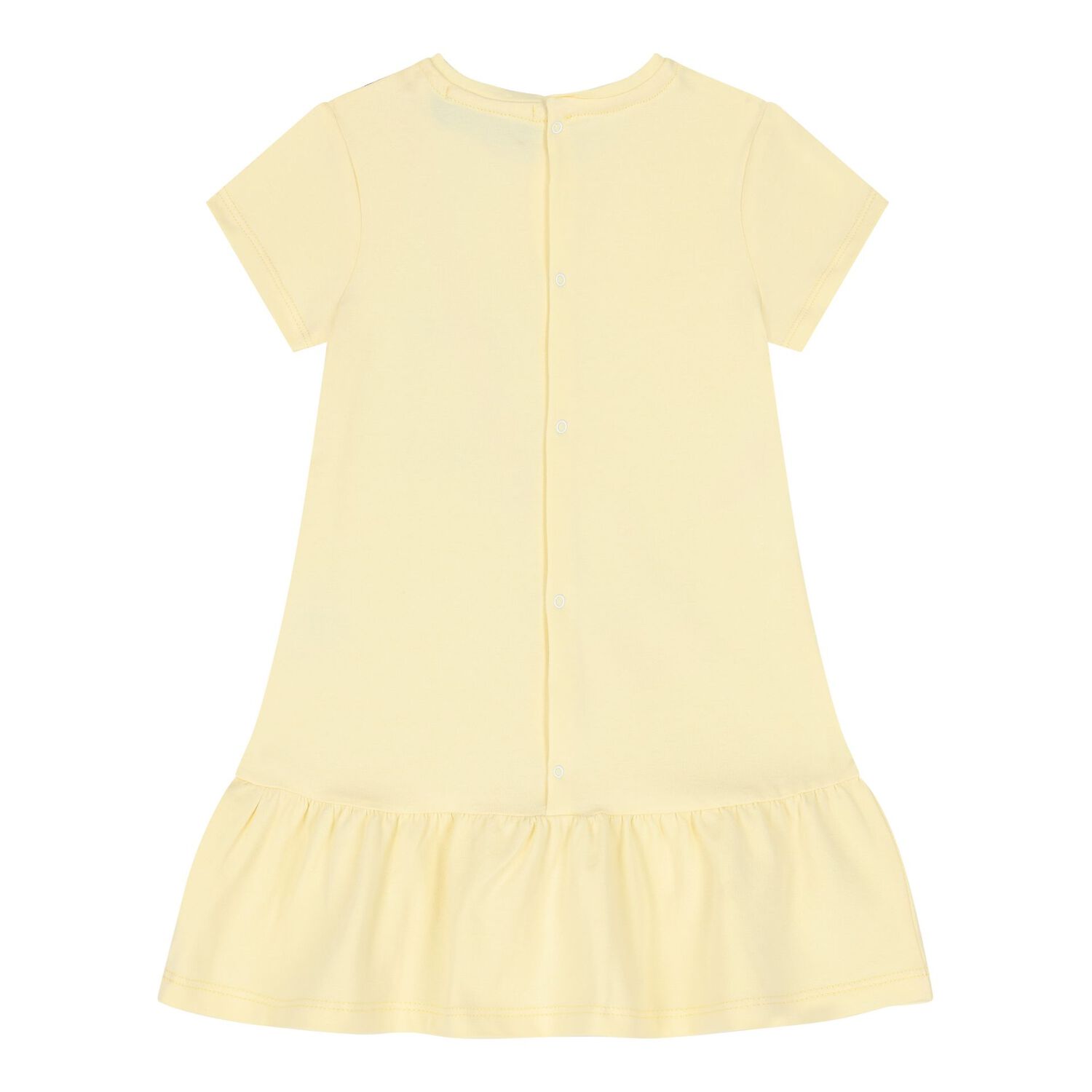 Younger Girls Yellow Bag Dress, 1, hi-res
