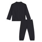 Younger Boys Navy Blue Logo Tracksuit, 1, hi-res