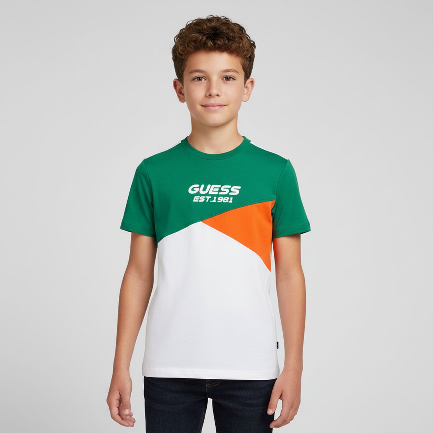 Boys Multi-Colored Logo T-Shirt, 1, hi-res image number null