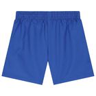 Boys Blue Logo Shorts, 2, hi-res
