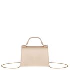 Girls Beige Crepe Handbag, 3, hi-res