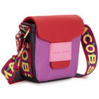 Girls Pink & Red Logo Shoulder Bag, 1, hi-res