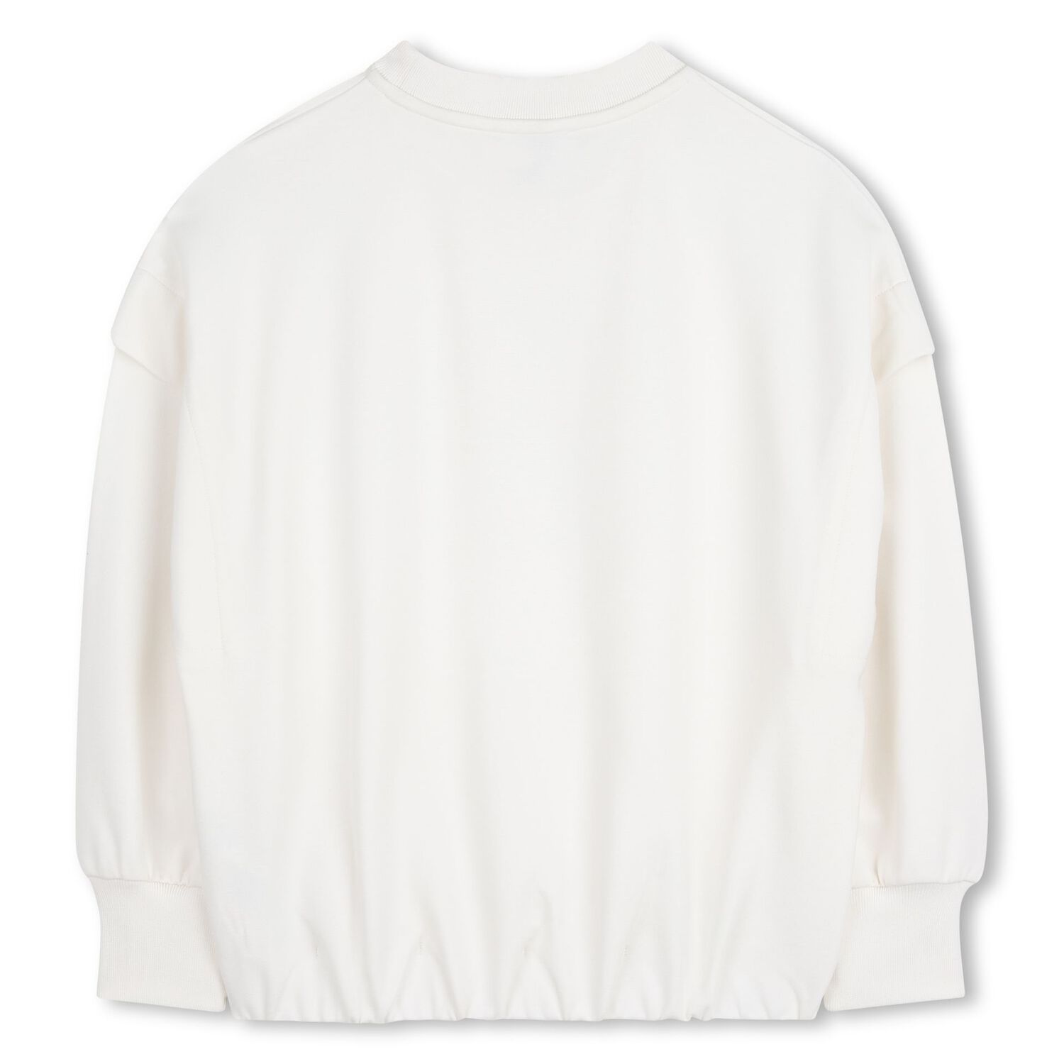 Girls Ivory Logo Sweatshirt, 1, hi-res