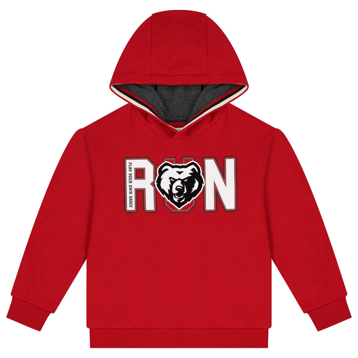Boys Red & Grey Logo Tracksuit, 1, hi-res image number null