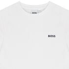 Boys White Logo T-Shirts (2 Pack), 1, hi-res