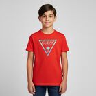 Boys Red Logo T-Shirt, 2, hi-res