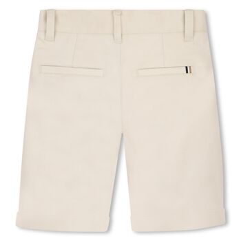 Boys Ivory Chino Shorts
